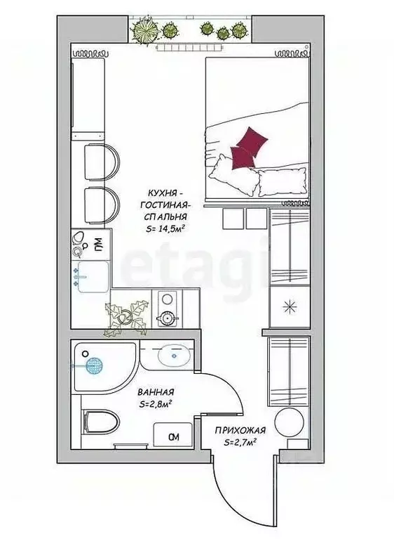 Студия Татарстан, Казань ул. Декабристов, 156 (19.0 м) - Фото 1