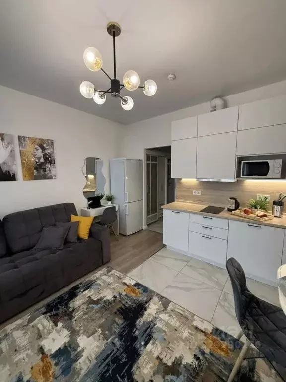 Студия Москва Аминьевское ш., 4Дк3литБ (25.2 м) - Фото 1