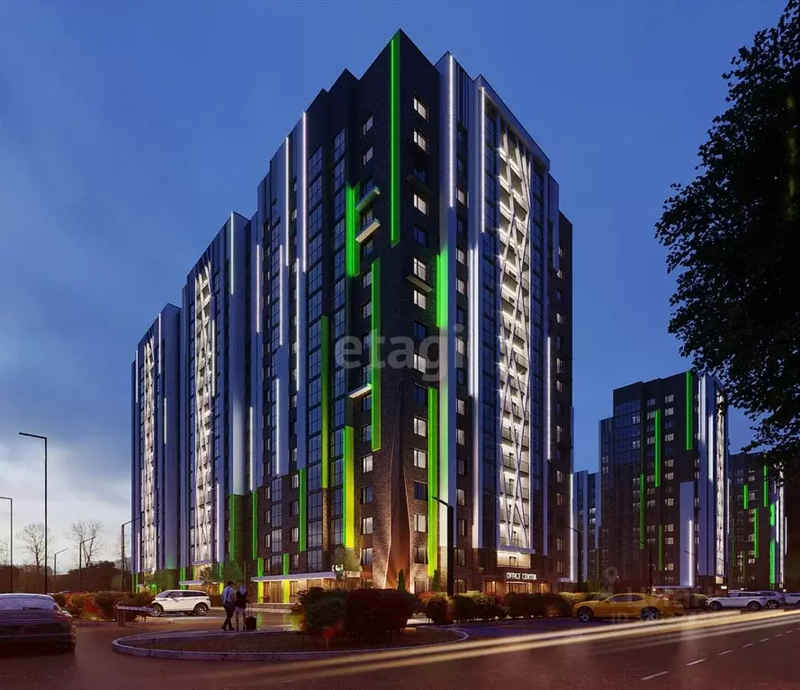 2-к кв. Алтайский край, Барнаул ул. Имени В.Т. Христенко, 3 (44.3 м) - Фото 1