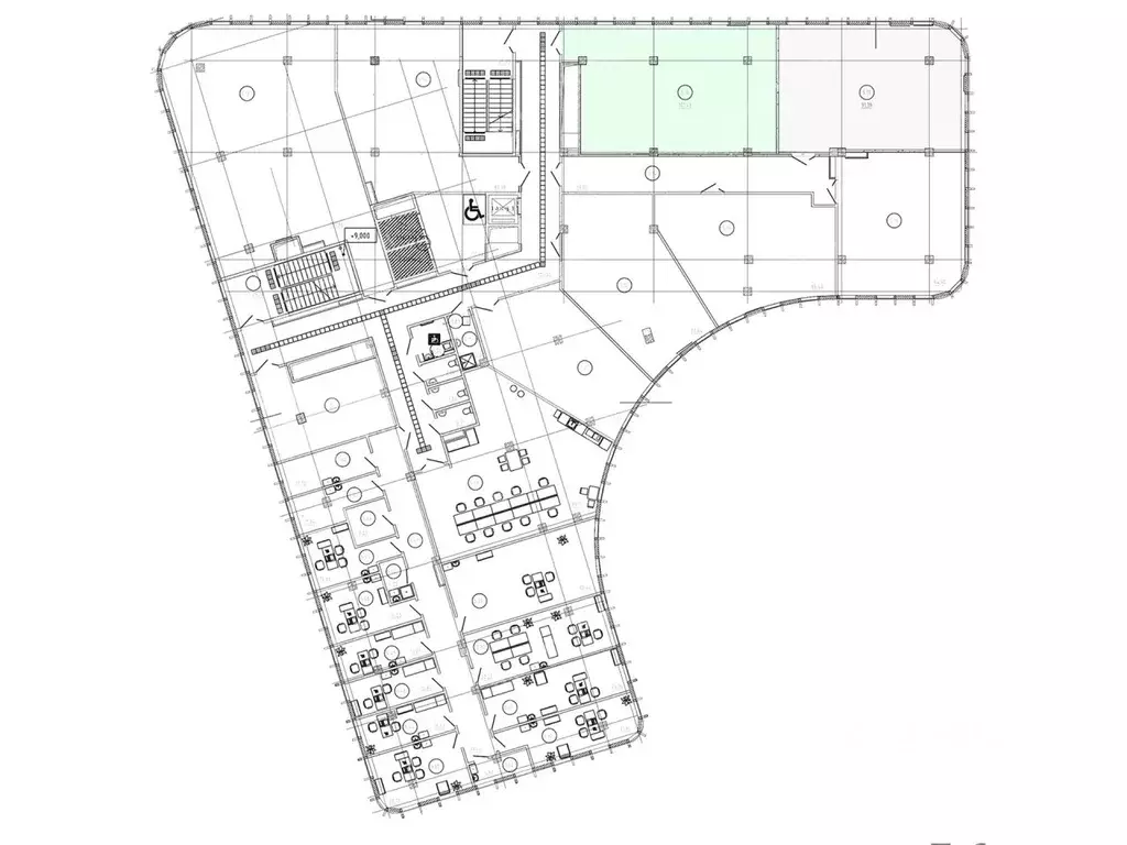 Офис в Санкт-Петербург Академическое муниципальный округ,  (101 м) - Фото 2