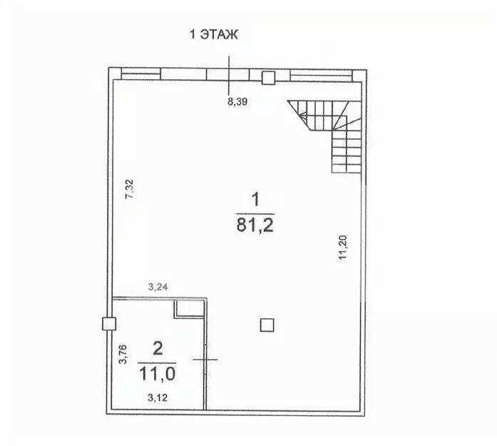 Торговая площадь в Москва проезд 12-й Марьиной рощи, 8С2 (179 м) - Фото 2