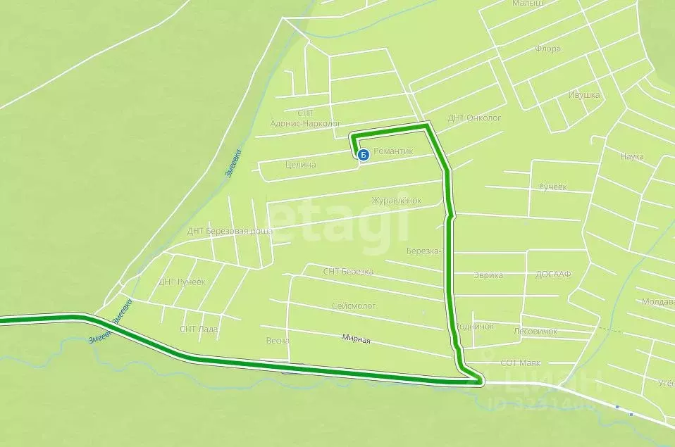 Участок в Сахалинская область, Южно-Сахалинск Романтик СНТ, 9 (15.0 ... - Фото 1