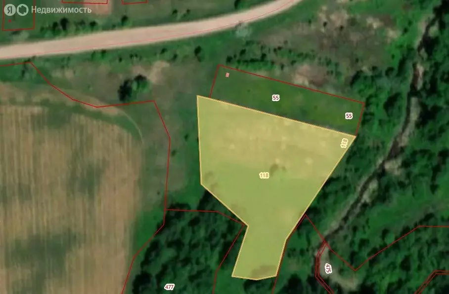 Участок в Калужская область, Боровский муниципальный округ, деревня ... - Фото 1