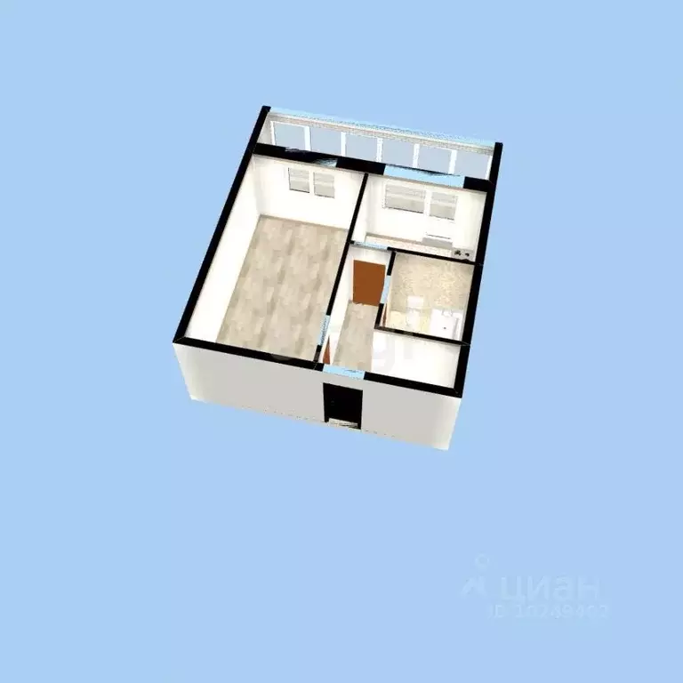 1-к кв. Башкортостан, Уфа ул. Булата Имашева, 9 (39.1 м) - Фото 2