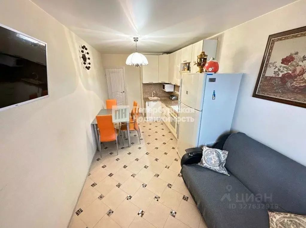 2-к кв. Санкт-Петербург пос. Шушары, пер. Вилеровский, 8 (68.7 м) - Фото 2