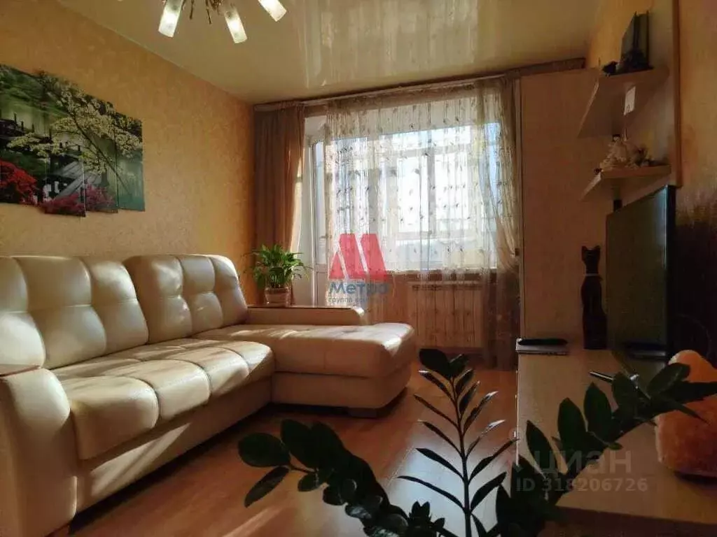 2-к кв. Ярославская область, Ярославль ул. Калинина, 5 (41.4 м) - Фото 0