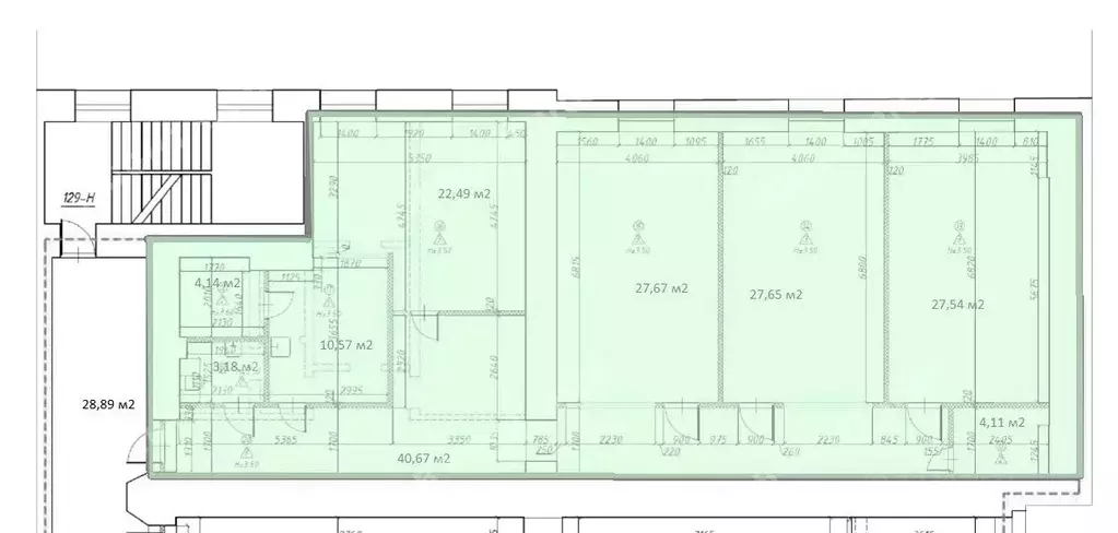 Офис в Санкт-Петербург Конногвардейский бул., 4 (168 м) - Фото 2