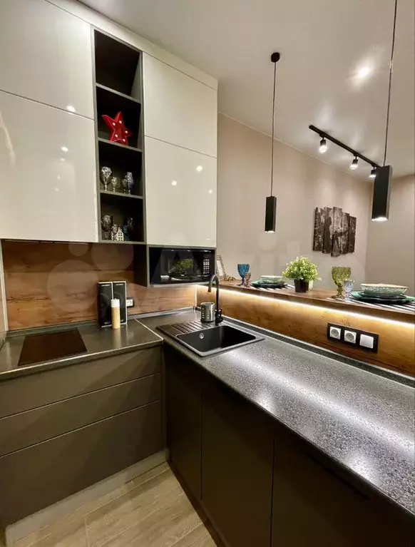 Апартаменты-студия, 30 м, 18/28 эт. - Фото 1