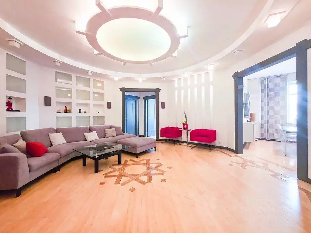 3-к кв. Москва 1-й Смоленский пер., 17 (130.0 м) - Фото 2