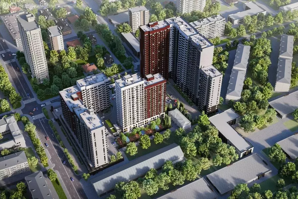 Квартира-студия: Ростов-на-Дону, жилой комплекс Соколова 68 (27.3 м) - Фото 2