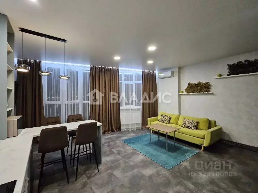 1-к кв. Ростовская область, Ростов-на-Дону Привокзальная ул., 3/1 ... - Фото 1