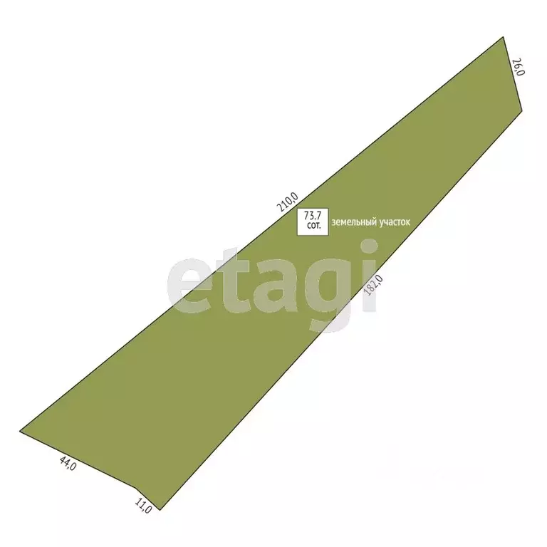 Участок в Тюменская область, Тюмень  (73.7 сот.) - Фото 2