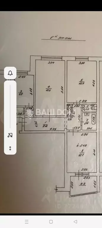 3-к кв. Брянская область, Брянск Авиационная ул., 10 (63.8 м) - Фото 2