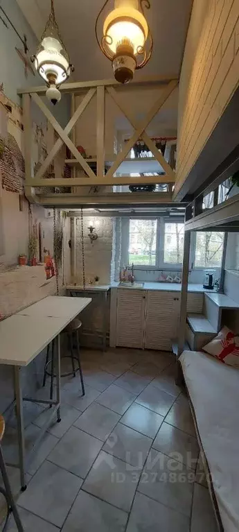 Студия Санкт-Петербург Боровая ул., 110 (21.0 м) - Фото 1