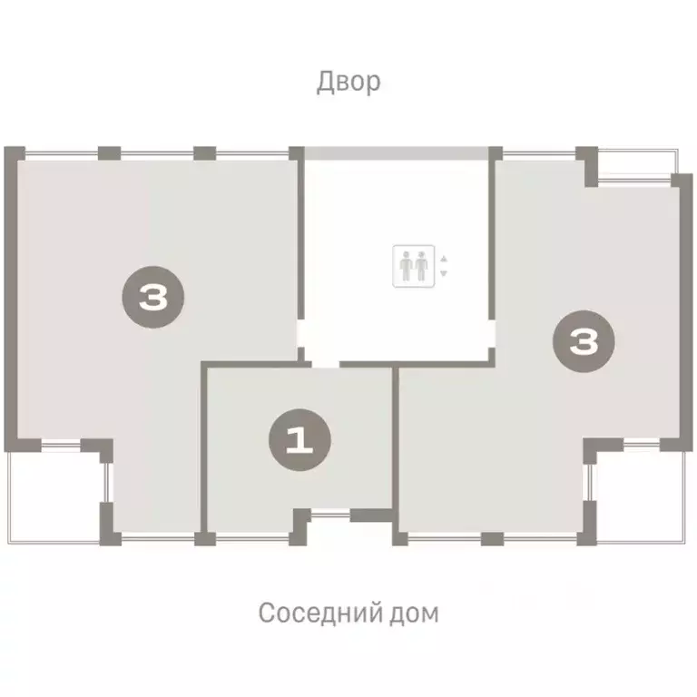 1-к кв. Свердловская область, Екатеринбург ул. Гастелло, 19А (36.43 м) - Фото 1