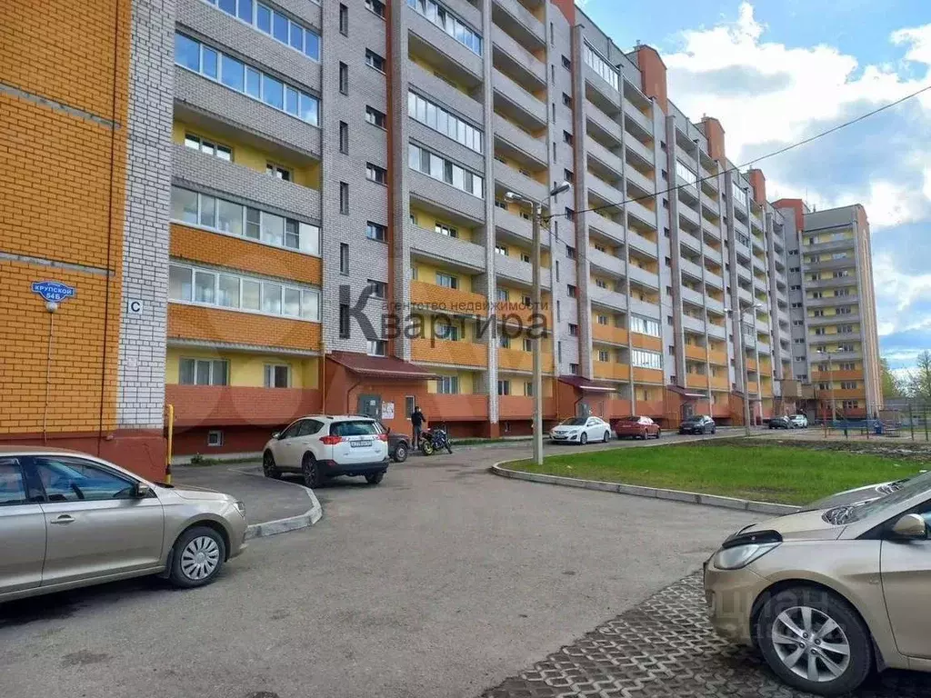 2-к кв. Смоленская область, Смоленск ул. Крупской, 54Б (66.7 м) - Фото 1