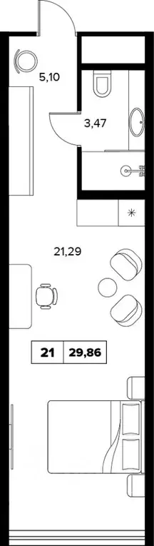 1-к кв. Краснодарский край, Сочи Культурное Уч-Дере мкр, ул. Семашко, ... - Фото 1