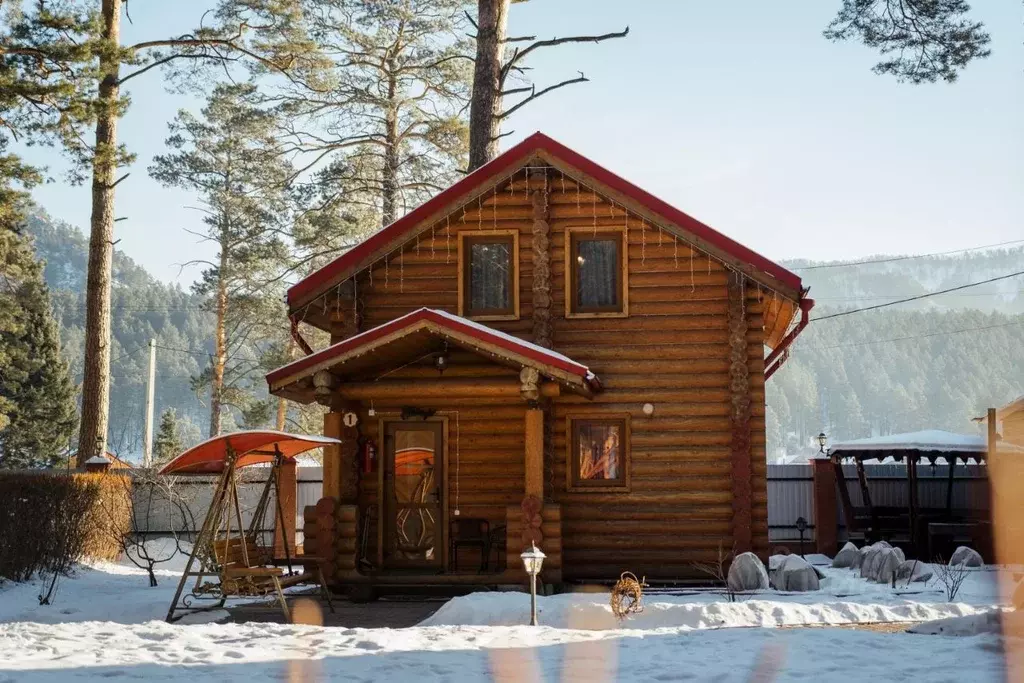 Дом в Алтай, Чемальский район, с. Чепош Спортивный пер., 16 (70 м) - Фото 2