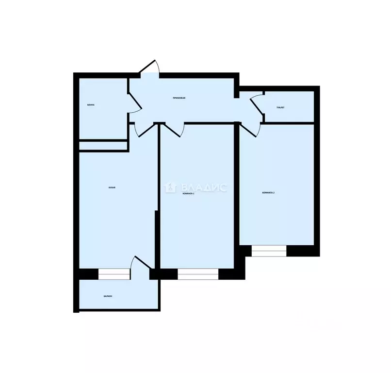 2-к кв. Краснодарский край, Краснодар ул. Имени Снесарева, 17/1к2 ... - Фото 1