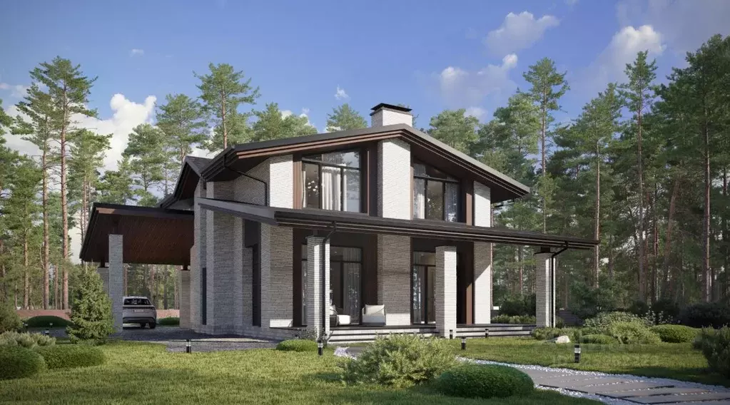 Дом в Московская область, Волоколамский муниципальный округ, Зиккурат ... - Фото 2