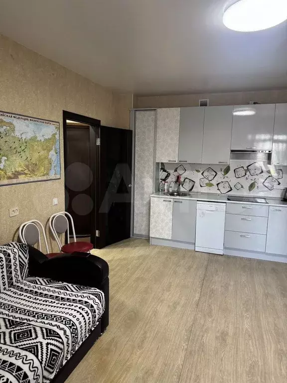 Квартира-студия, 35 м, 4/9 эт. - Фото 1