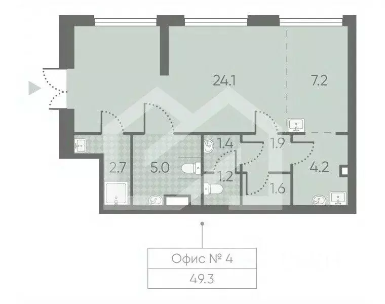 Помещение свободного назначения в Москва Производственная ул., 17 (49 ... - Фото 2
