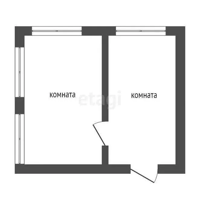 Дом в село Денятино, Советская улица (38.4 м) - Фото 0