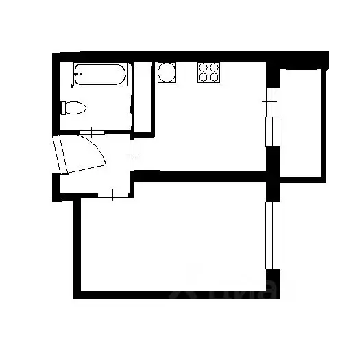 1-к кв. Ленинградская область, Мурино Всеволожский район, бул. ... - Фото 2