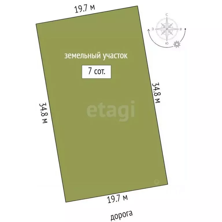 Участок в Свердловская область, Сысертский муниципальный округ, ... - Фото 2