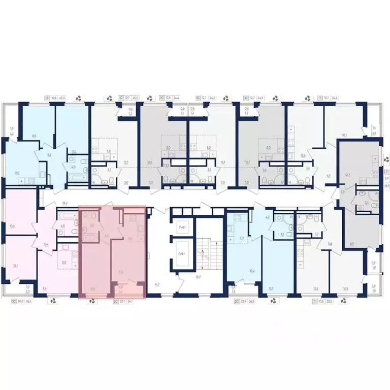 2-к кв. Башкортостан, Уфа бул. Яркий (34.1 м) - Фото 1