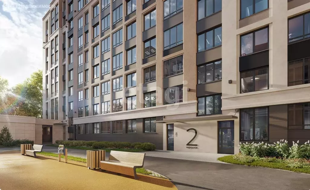 2-комнатная квартира: Новосергиевка, ЖК Айди Кудрово II (44.14 м) - Фото 1