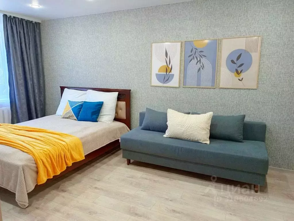 1-к кв. Нижегородская область, Городец ул. Якова Петрова, 9 (32.0 м) - Фото 1