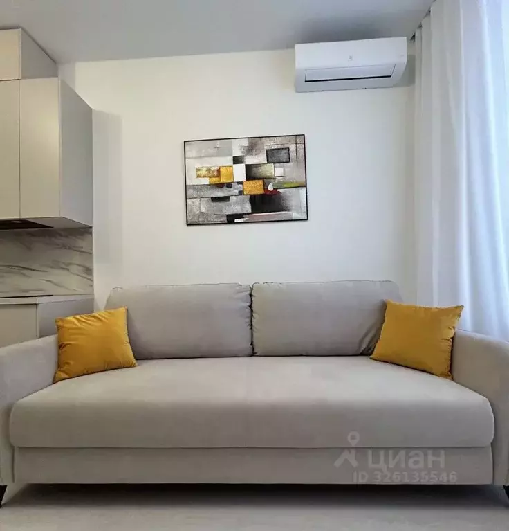 1-к кв. Санкт-Петербург ул. Александра Матросова, 1 (47.8 м) - Фото 1