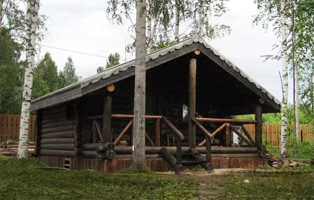 Дом в Вологодская область, Вытегорский район, Андомское с/пос, д. ... - Фото 0