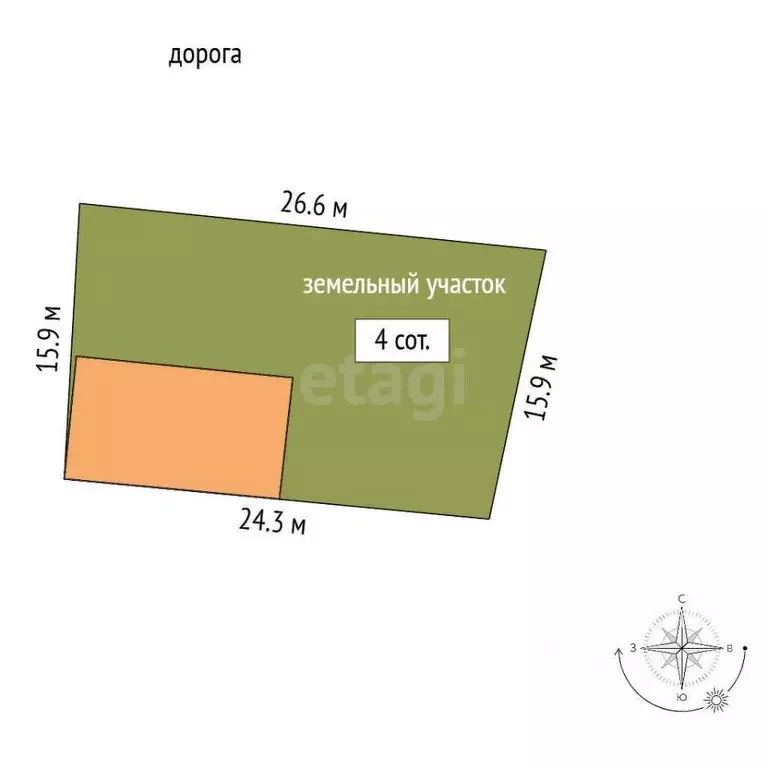 Дом в Воронежская область, Борисоглебский городской округ, с. Чигорак ... - Фото 2