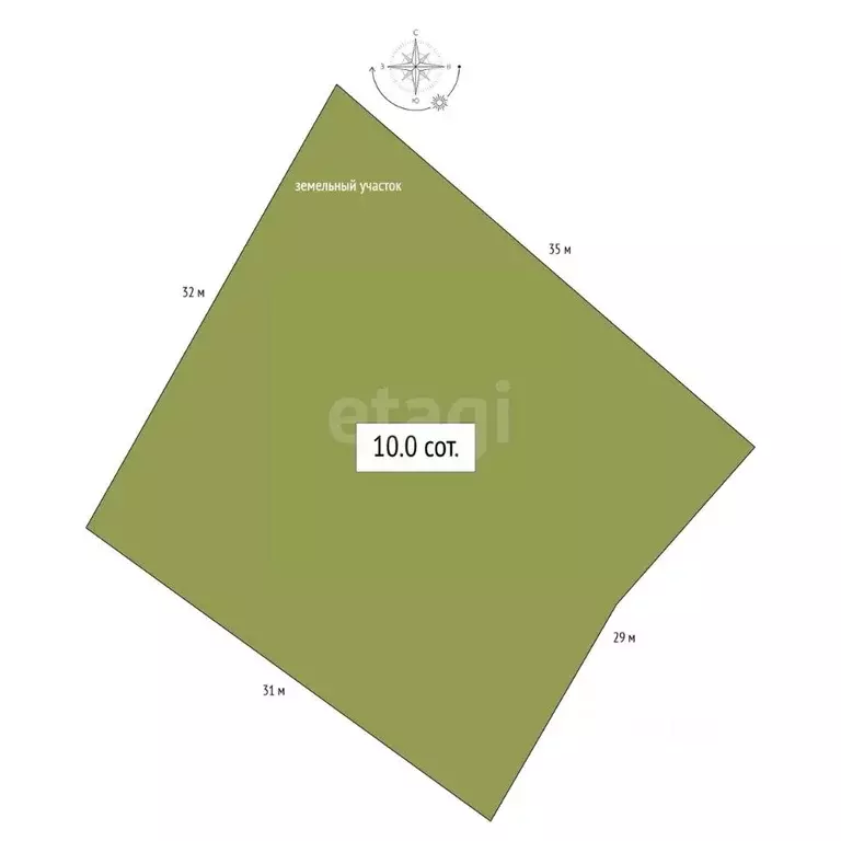 Участок в Алтай, с. Кош-Агач пл. Ленина (10.0 сот.) - Фото 1