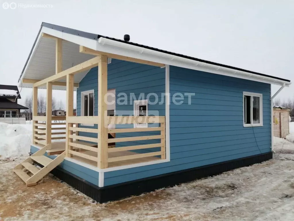 Дом в Республика Марий Эл, городской округ Йошкар-Ола, деревня ... - Фото 1