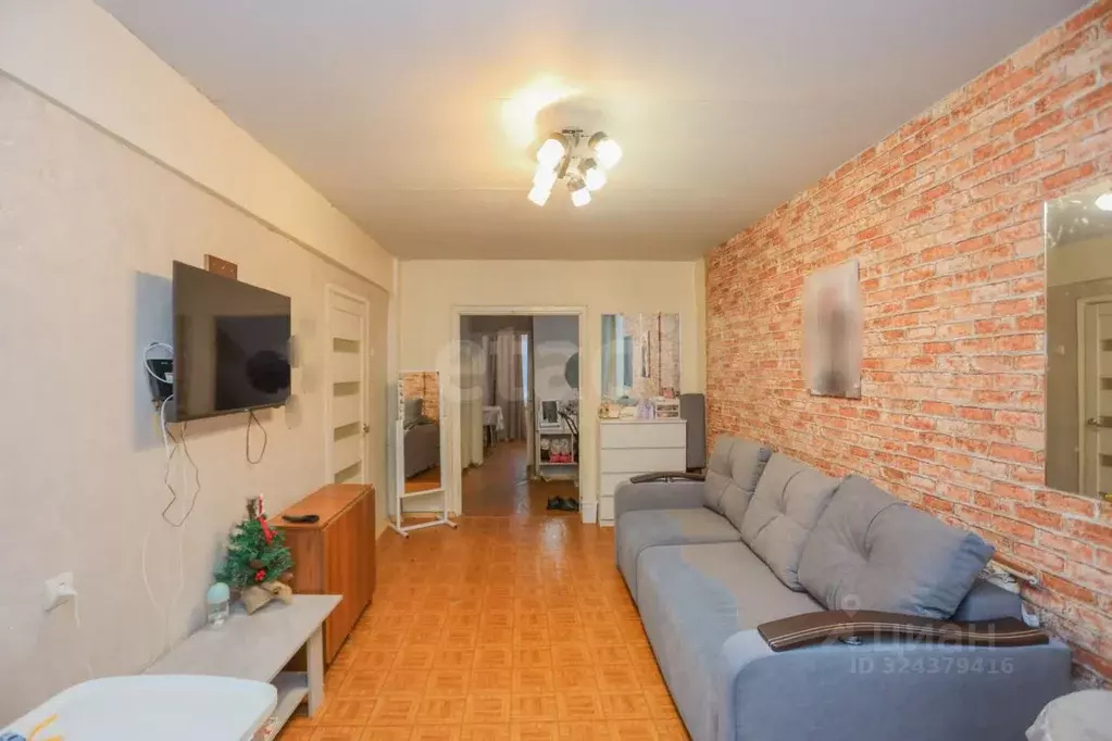 3-к кв. Иркутская область, Ангарск Китой мкр, Советская ул., 6 (58.0 ... - Фото 1