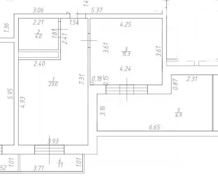 1-к кв. Татарстан, Казань ул. Волкова, 12 (42.3 м) - Фото 2