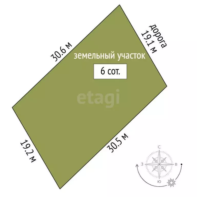 Участок в Крым, Ленинский район, Мысовское с/пос, с. Семеновка ул. ... - Фото 2