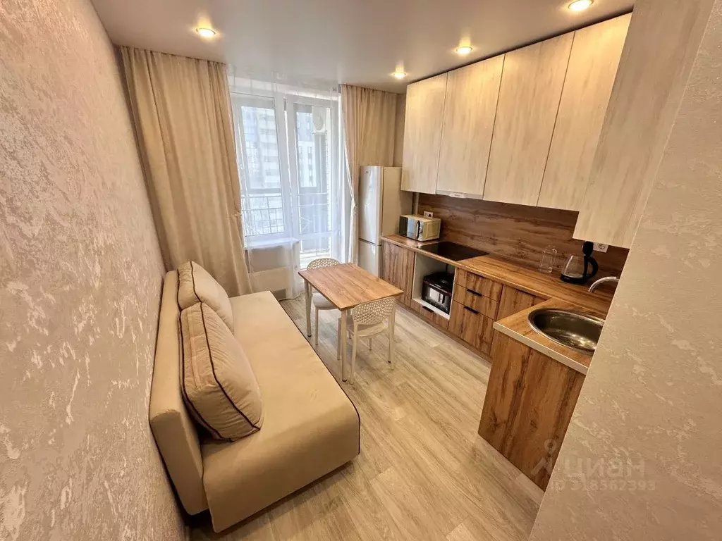 1-к кв. Татарстан, Казань ул. Мансура Хасанова, 15 (39.0 м) - Фото 0