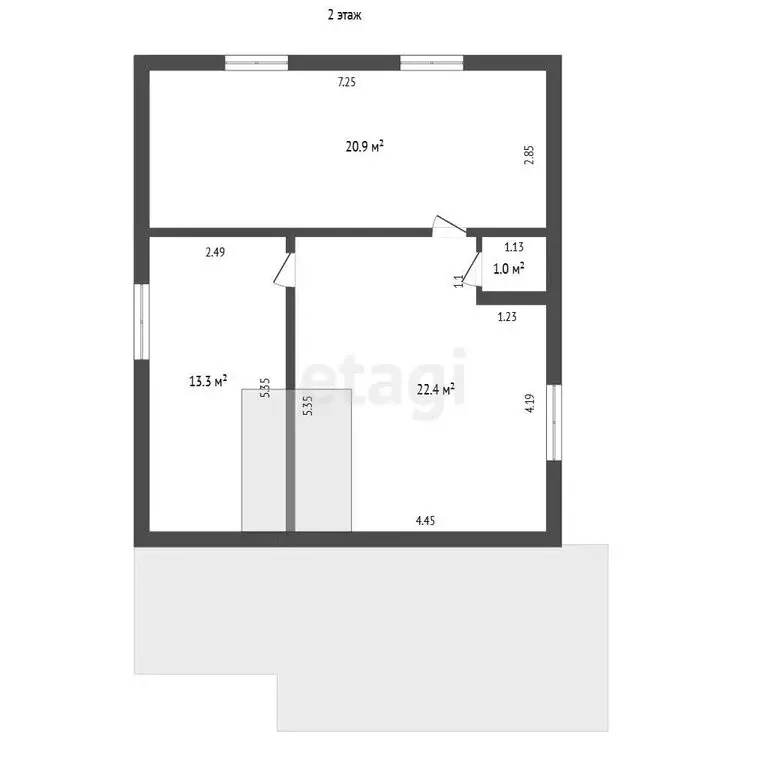 Дом в Севастополь, садовое товарищество Заря (114 м) - Фото 2