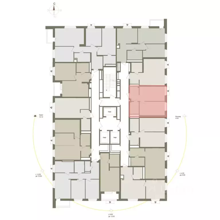 1-к кв. Башкортостан, Уфа Родина Парк жилой комплекс (38.5 м) - Фото 1