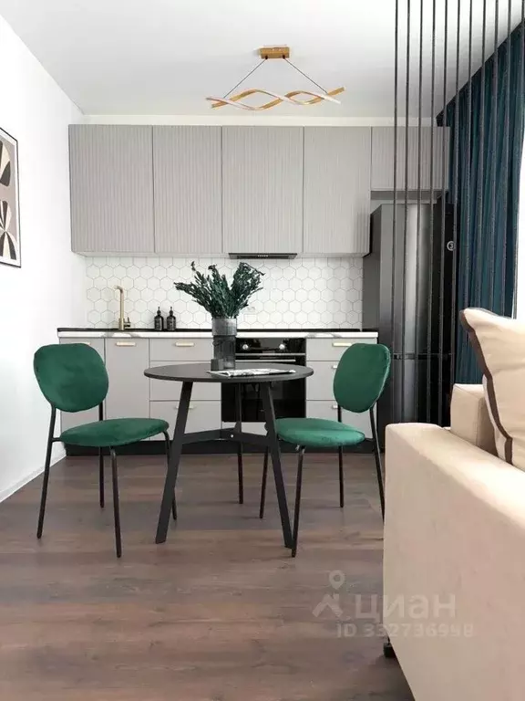 Студия Санкт-Петербург дор. Муринская, 8к1 (23.2 м) - Фото 1