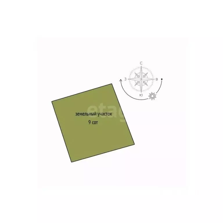 Участок в Брянская область, Брянский район, Новодарковичское с/пос, д. ... - Фото 2