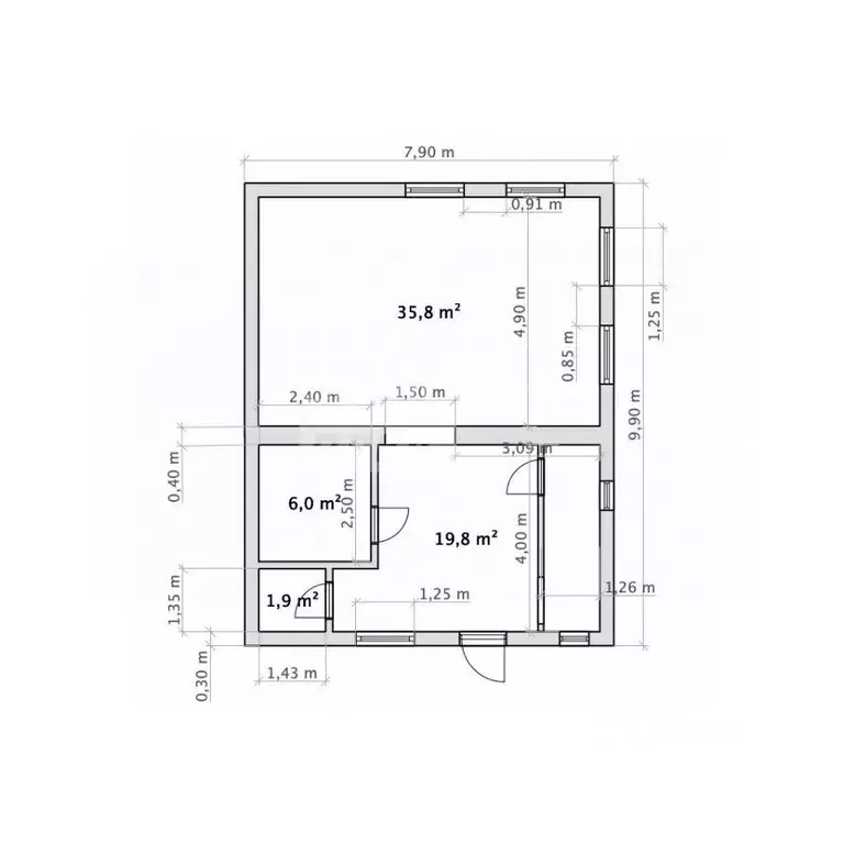 Коттедж в Челябинская область, Аргаяшский муниципальный округ, пос. ... - Фото 2