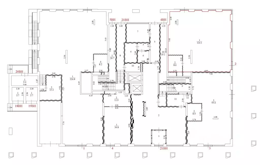 Помещение свободного назначения в Москва Кастанаевская ул., 16А (133 ... - Фото 2
