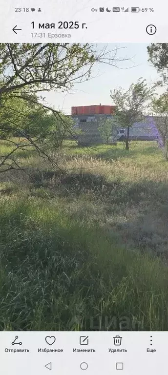 Участок в Волгоградская область, Городищенский район, Ерзовское ... - Фото 2