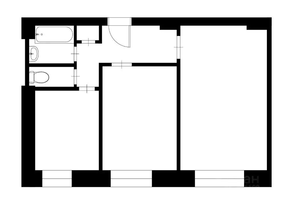 2-к кв. Москва Ленинский просп., 93 (44.0 м) - Фото 2