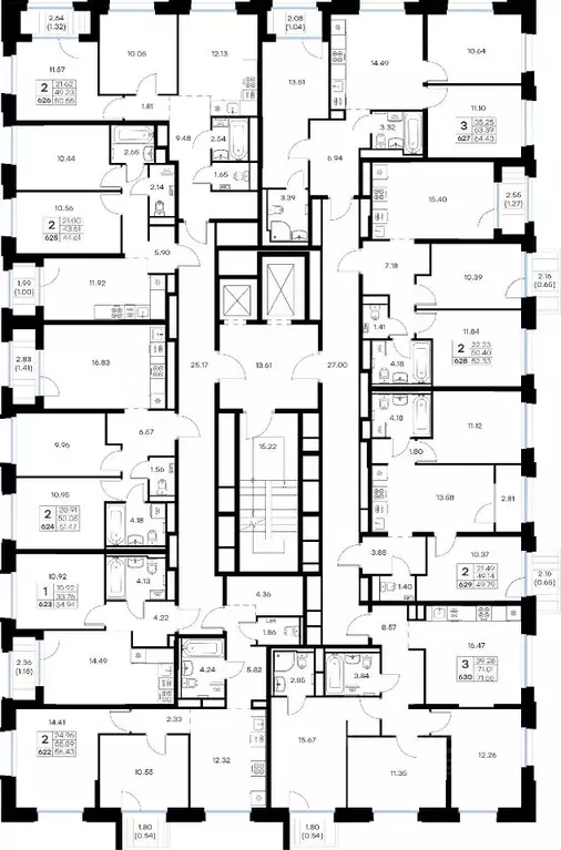 2-к кв. Мурманская область, Мурманск Долина Уюта тер.,  (50.55 м) - Фото 2